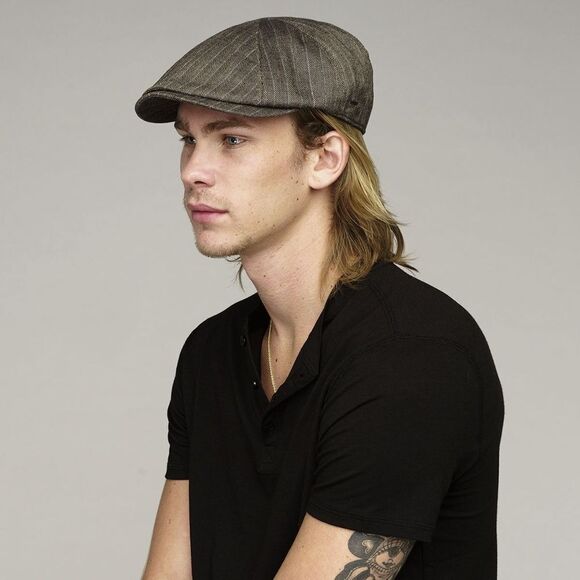 Bailey’s 1922 Lief Hat linen-cotton Black L Nwt‎ - Picture 2 of 10